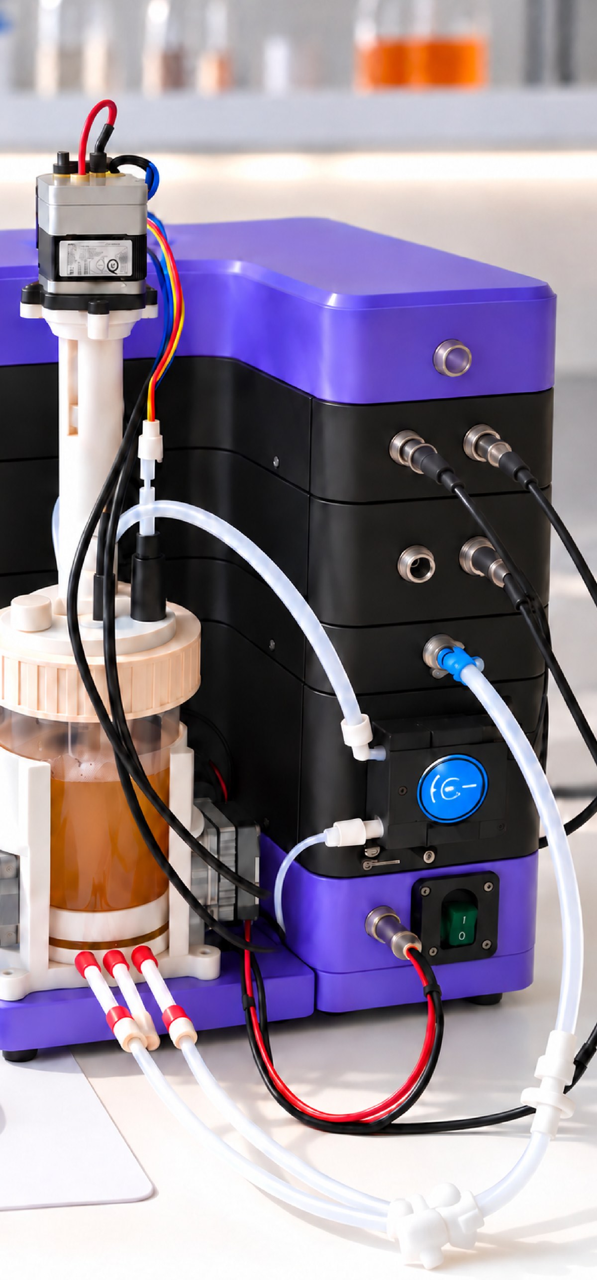 MAKE bioreactor with controller and browser interface